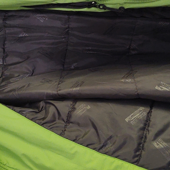 LLBean Reflective Primaloft Hoodless Jacket Men's sz XL Tall - Picture 6 of 10